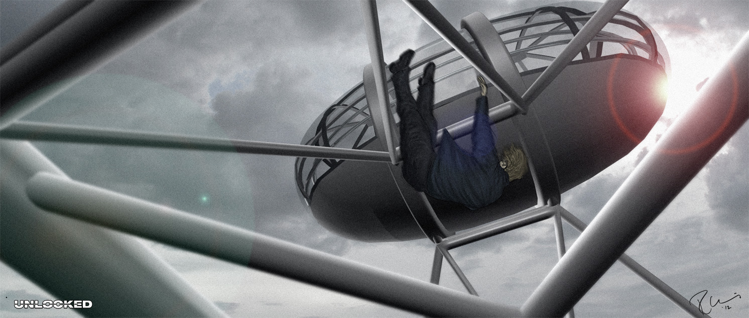 London Eye Descent_Ricky Lewis Jr_storyboard